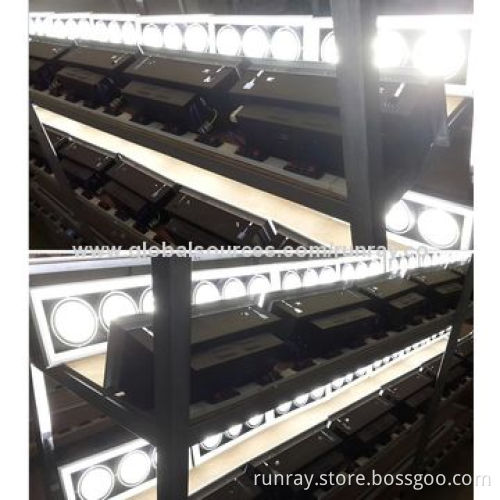 9W LED Cabinet Light, 85-265V AC Input Voltage, Bridgelux/Epistar Chip, 80-100lm/W, CE/RoHS MarkNew
